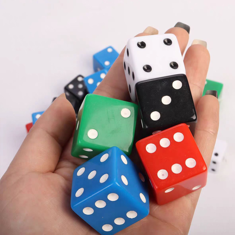 Party Games App - D6 Square Dice Cubes 25MM with