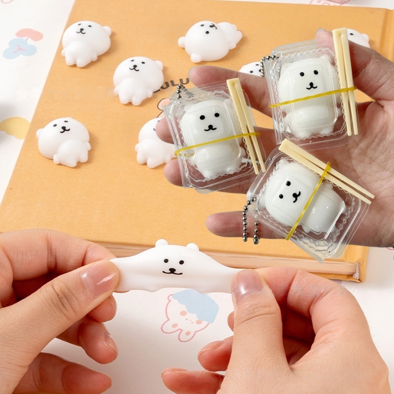 Party Games Birthday - Lunch Box Squishy JOKE Bear Kawaii