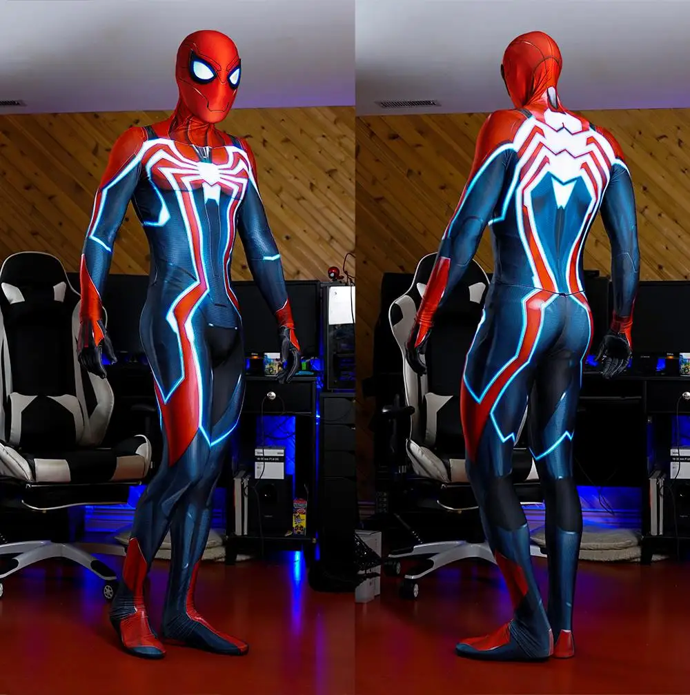 Party Games Ps4 - Halloween Spider PS4 Game Superhero Cosplay