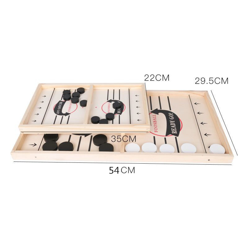 Party Games App - Table Hockey Paced Sling Puck Board