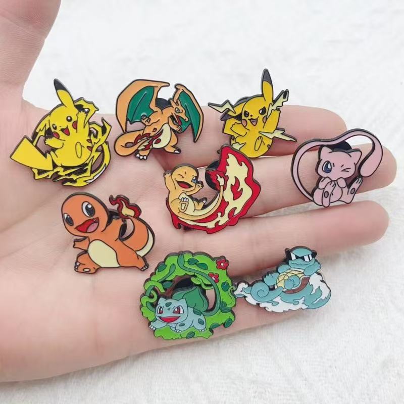 Party Games Birthday - 8pcs alloy drip oil cartoon baby