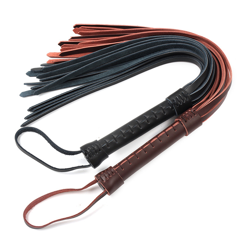 Party Games For Adults - Erotic Leather Flogger BDSM Butt Whipping