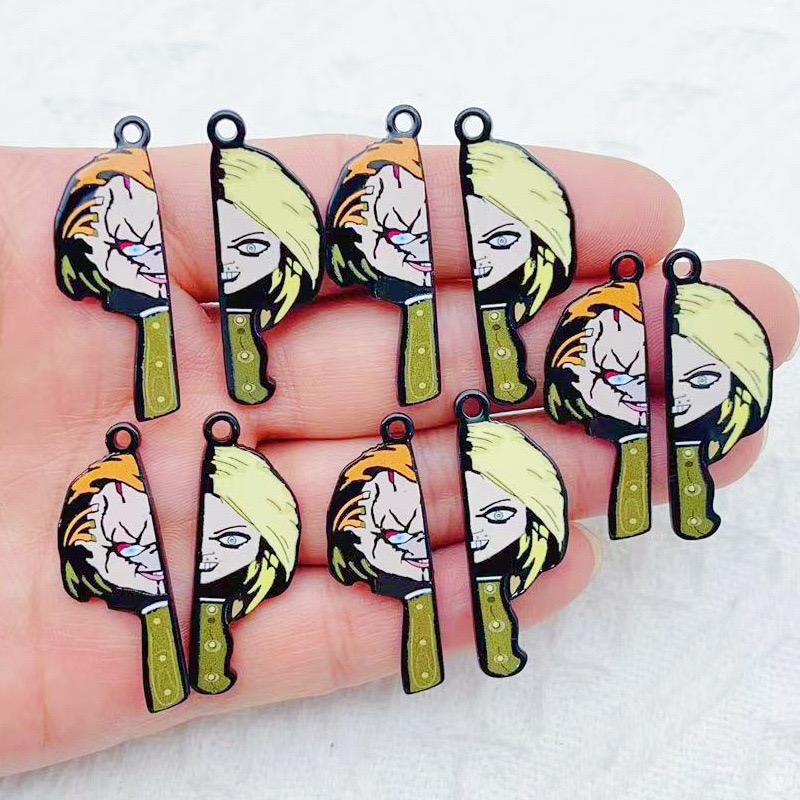 Party Games Birthday - 10pcs cartoon clown funny couple single-sided