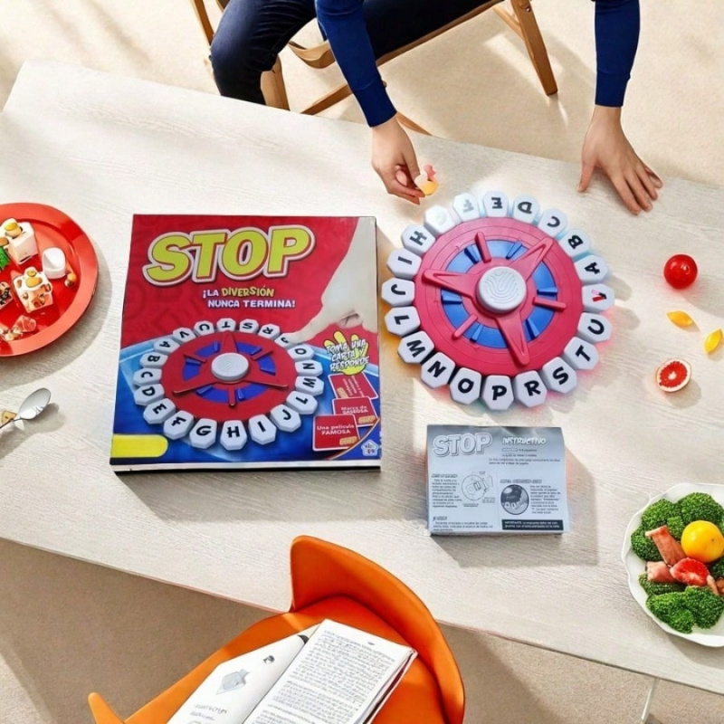 Party Games In Spanish - Crazy Alphabet Board Game Spanish English