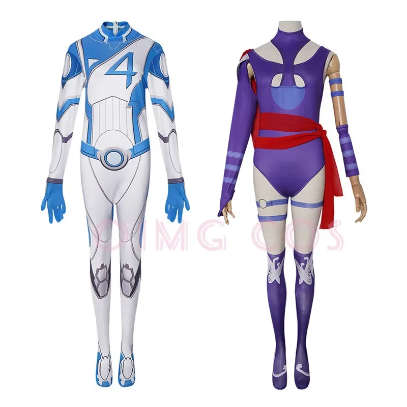 Party Games For Adults - Invisible Woman Psylocke Cosplay Costume Adult