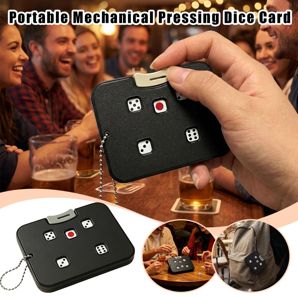 Party Games No Supplies - Novelty 5-Hole Dice Fidget Slider Press