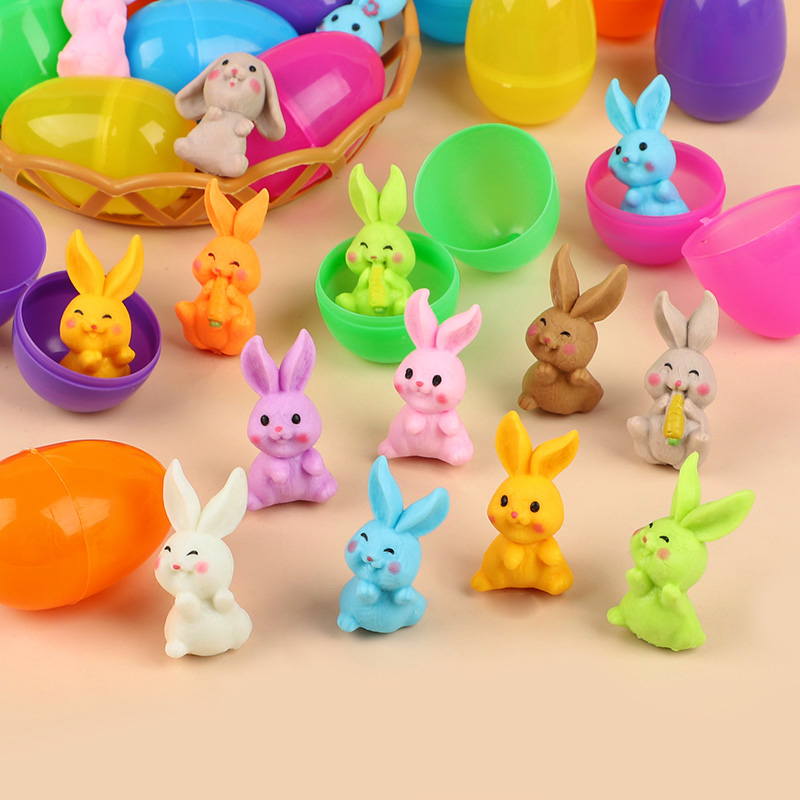 24Pcs Easter Egg With Rabbit F - Party Games No Supplies recension och pris