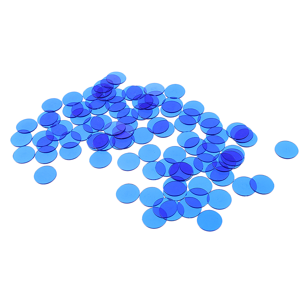 100pcs Plastic Bingo Chips Cir - Party Games Bingo recension och pris