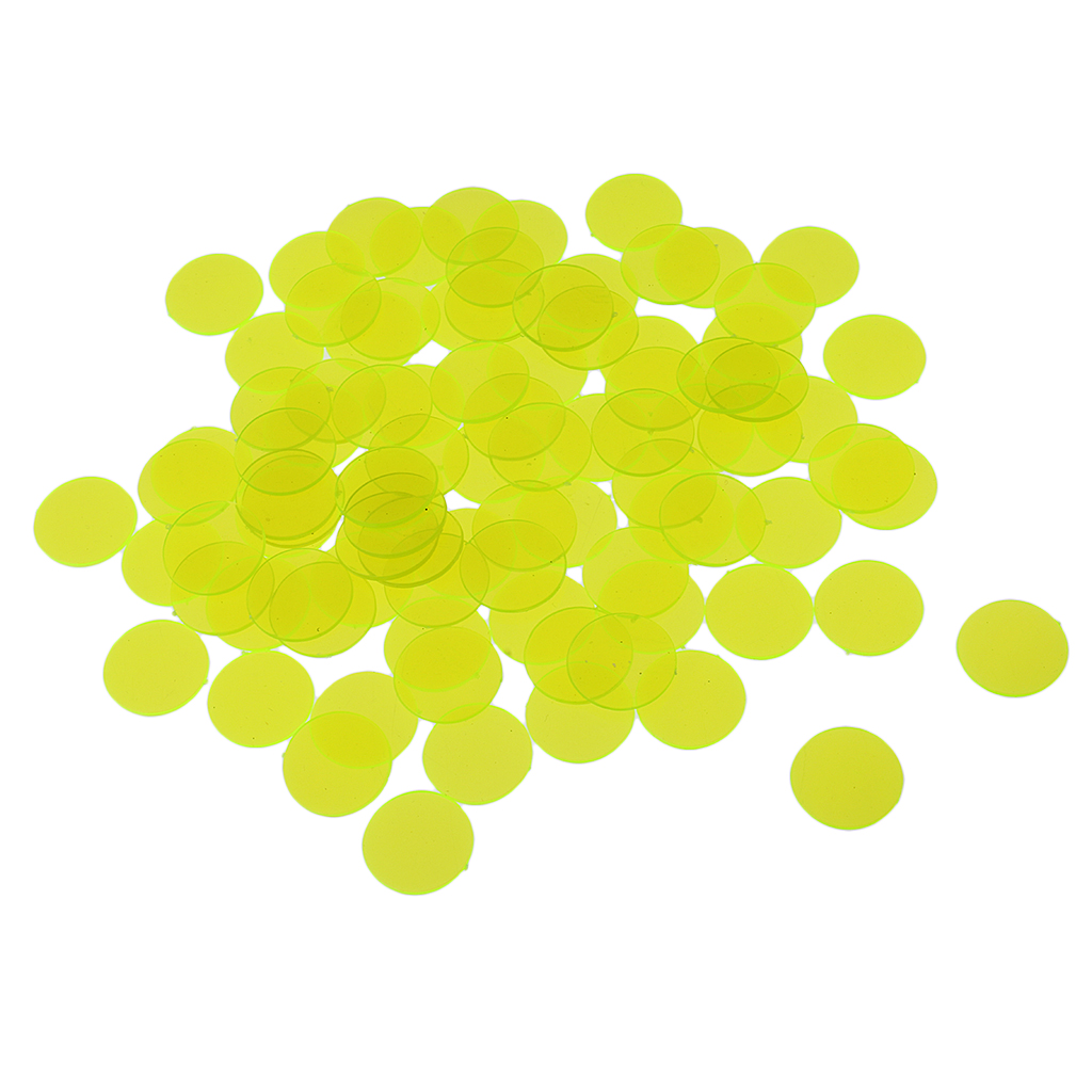 100pcs Plastic Bingo Chips Cir - Party Games Bingo recension och pris