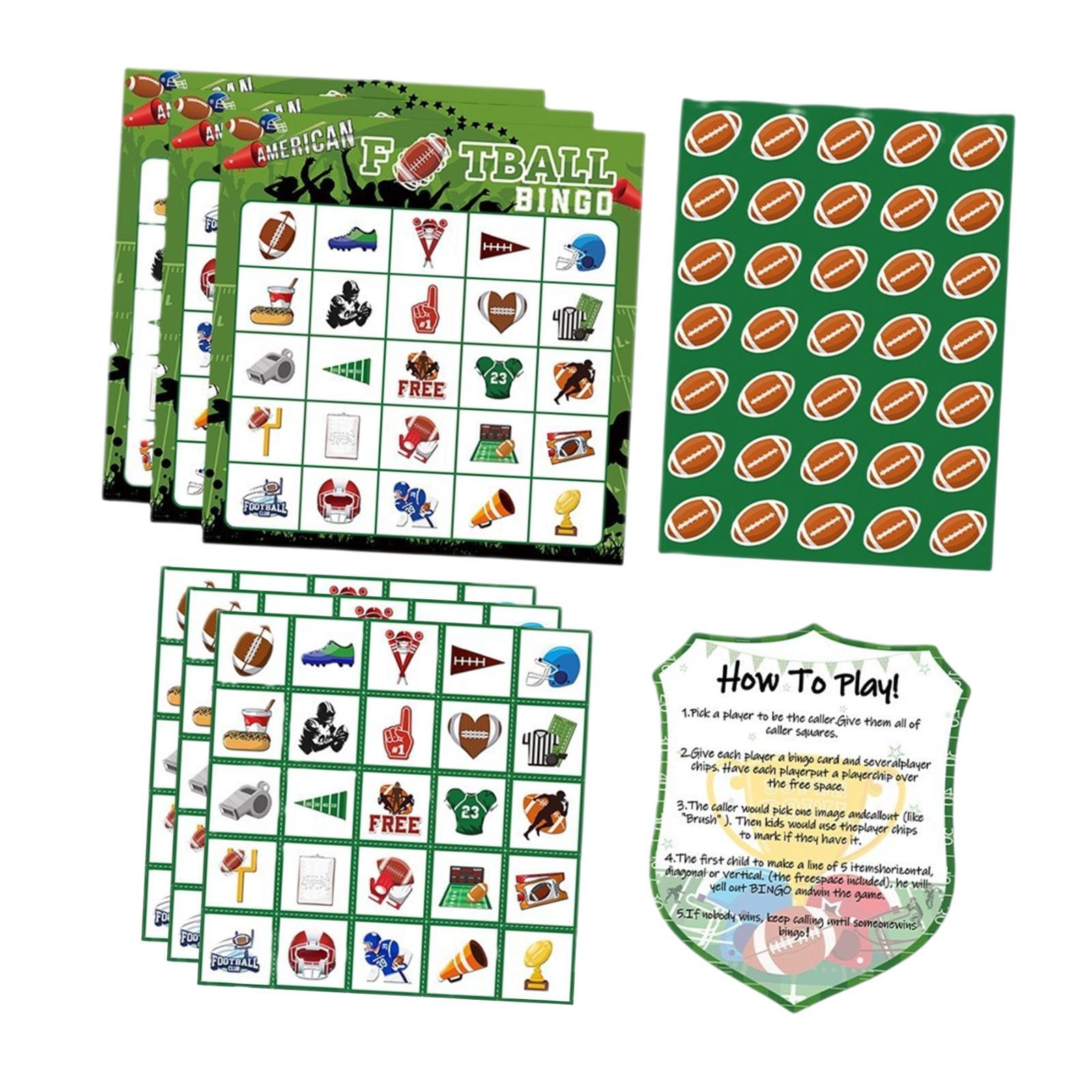 Family Bingo Games Cards Party - Party Games Bingo recension och pris