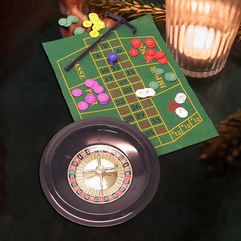 Roulette Wheel Decoration Supp - Party Games No Supplies recension och pris