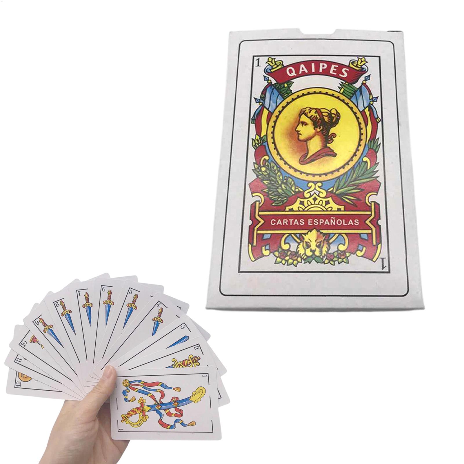 Large Spanish Playing Cards Wa - Party Games In Spanish recension och pris