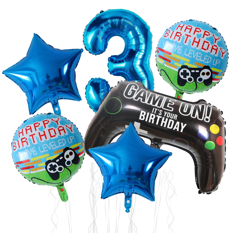 6pcs Gamepad Balloons Game On  - Party Games No Supplies recension och pris