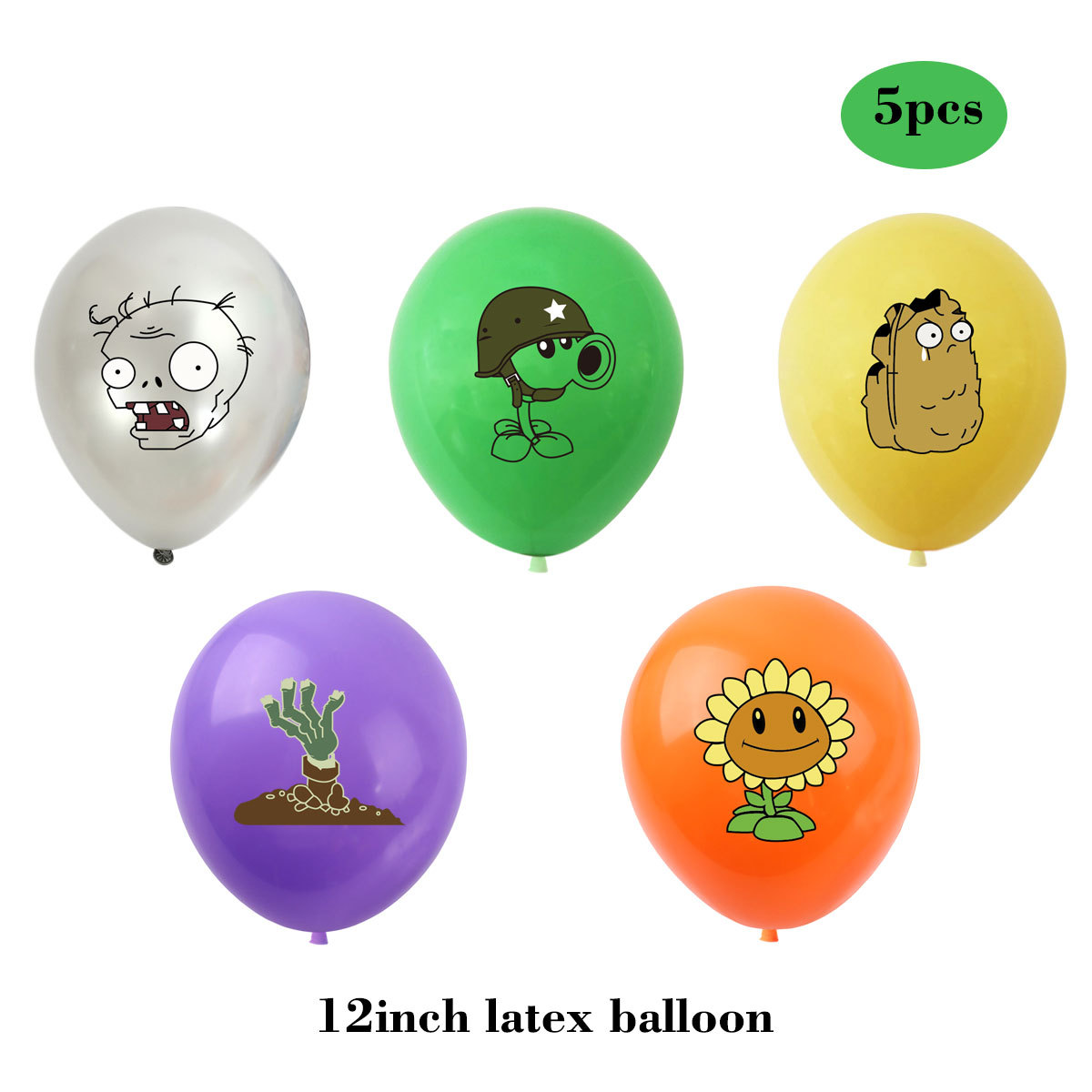 10Pcs 12inch Plants VS Zombies - Party Games No Supplies recension och pris