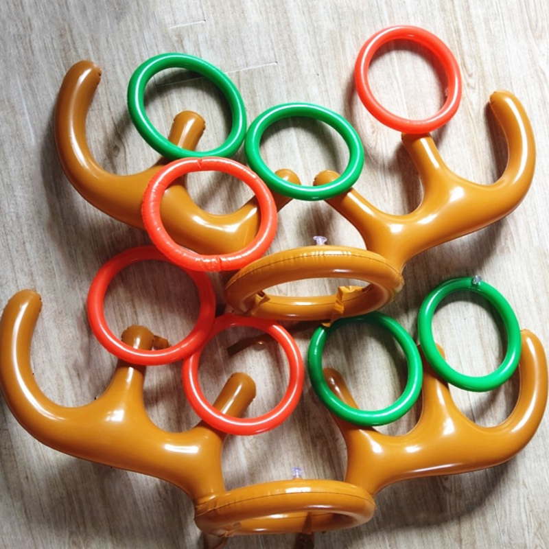 1set Inflatable Reindeer Antle - Party Games No Supplies recension och pris