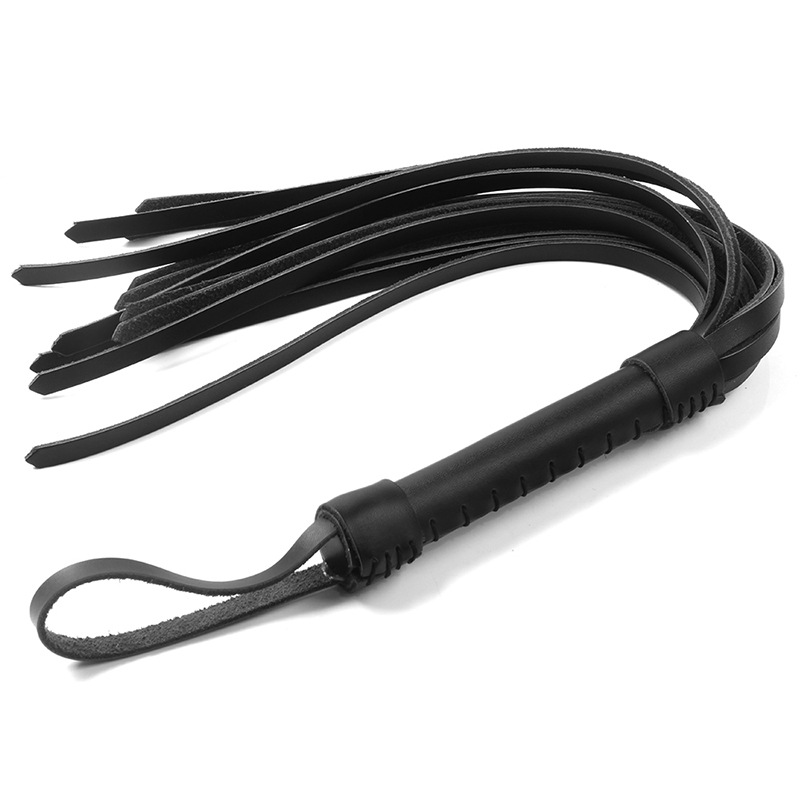 Erotic Leather Flogger BDSM Bu - Party Games For Adults recension och pris