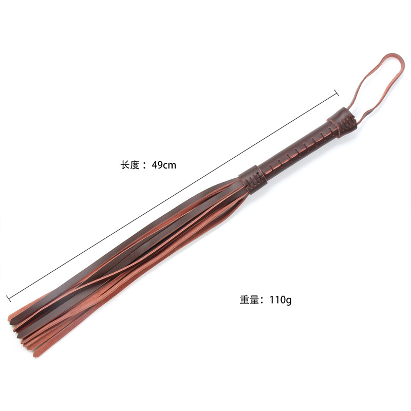 Erotic Leather Flogger BDSM Bu - Party Games For Adults recension och pris