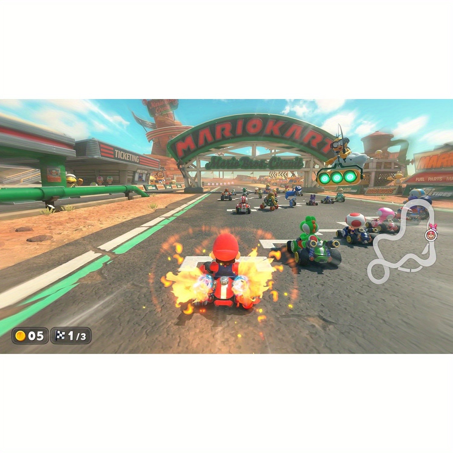 Mario Kart World Physical Vide - Party Games Switch 2 recension och pris