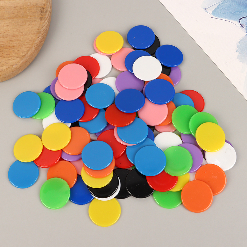 100Pcs 25mm Montessori Learnin - Party Games Bingo recension och pris