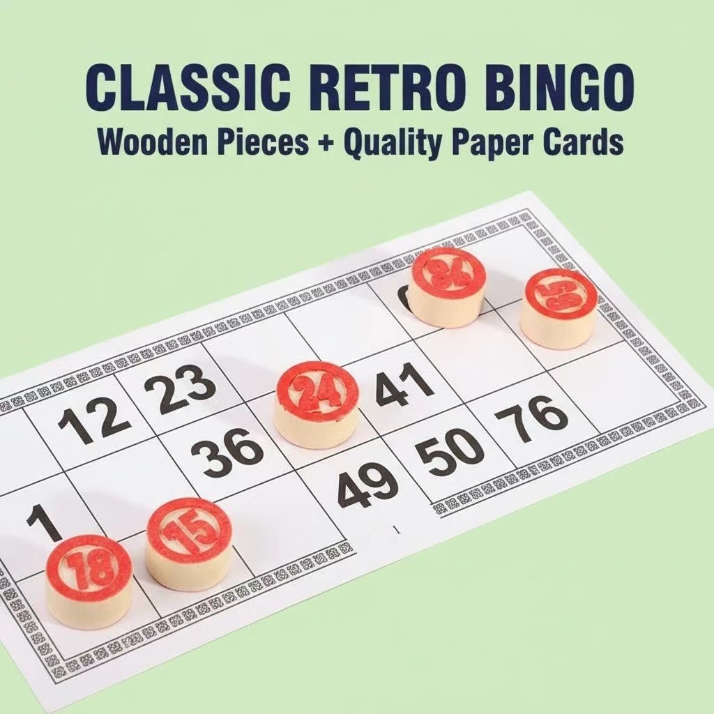 Vintage Russian Lotto Bingo Ga - Party Games Bingo recension och pris