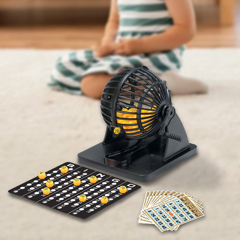 Bingo Lottery Machine Cage Swe - Party Games Bingo recension och pris