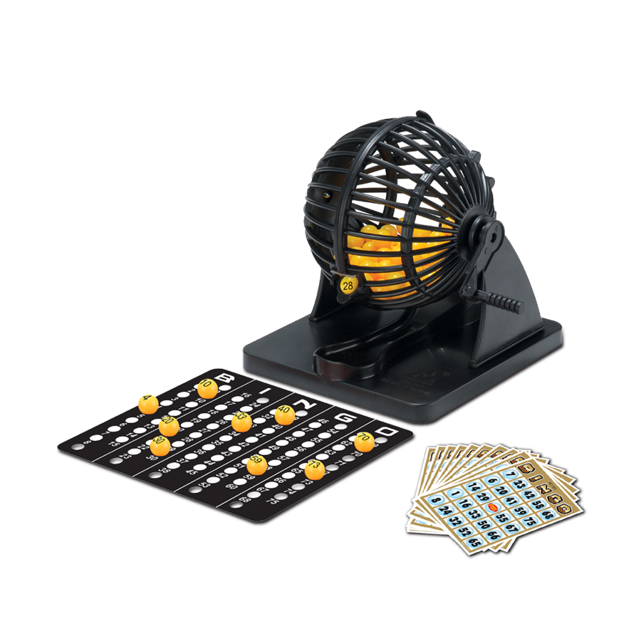 Bingo Lottery Machine Cage Swe - Party Games Bingo recension och pris