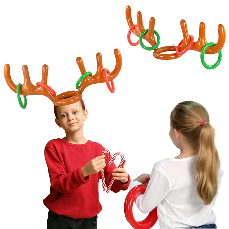 1/3Set Christmas Game Inflatab - Party Games No Supplies recension och pris