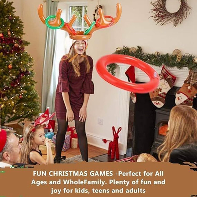1/3Set Christmas Game Inflatab - Party Games No Supplies recension och pris