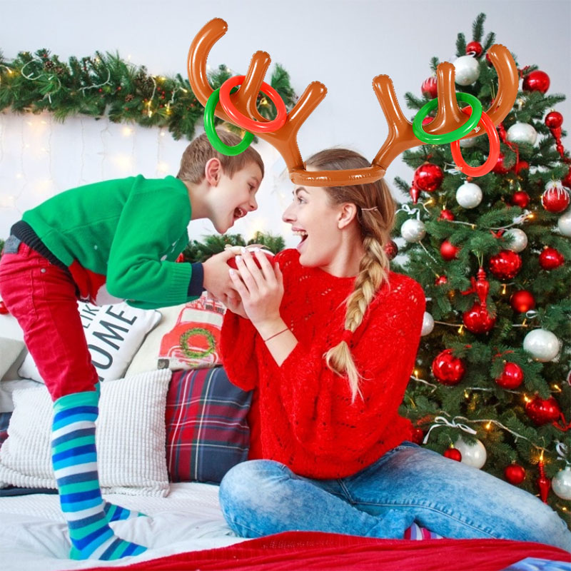 1/3Set Christmas Game Inflatab - Party Games No Supplies recension och pris