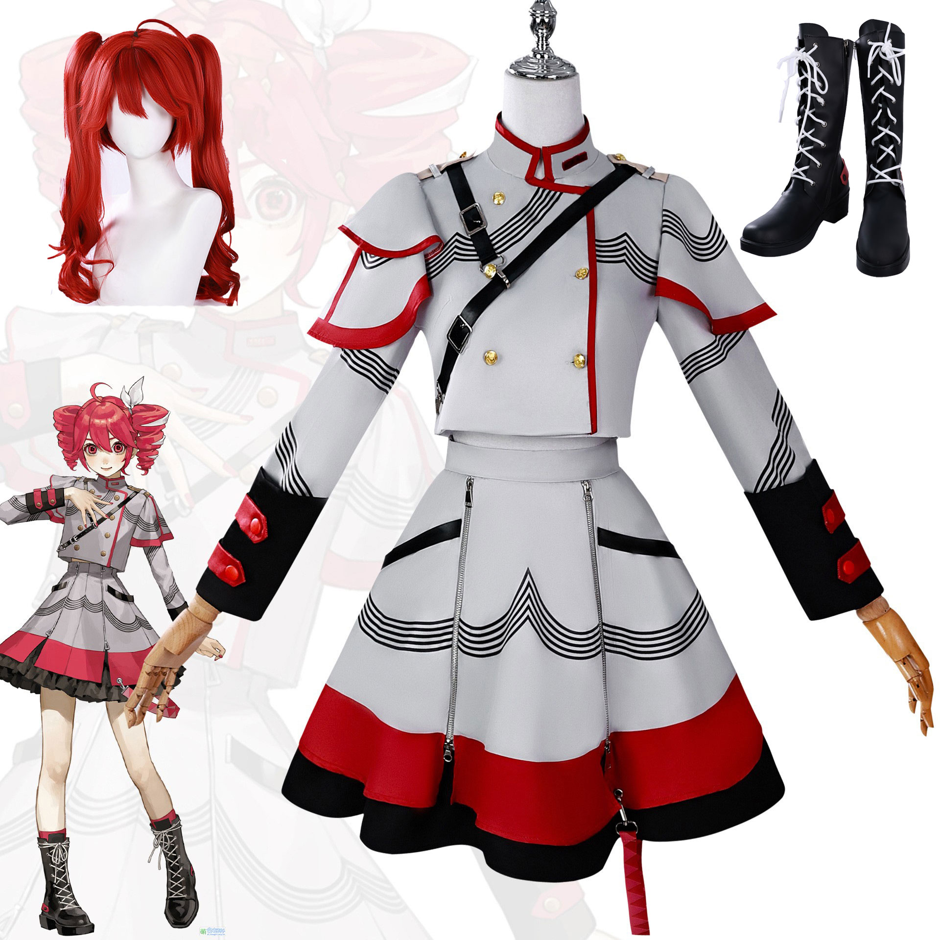 Kasane Teto cosplay costume ad - Party Games Young Adults recension och pris