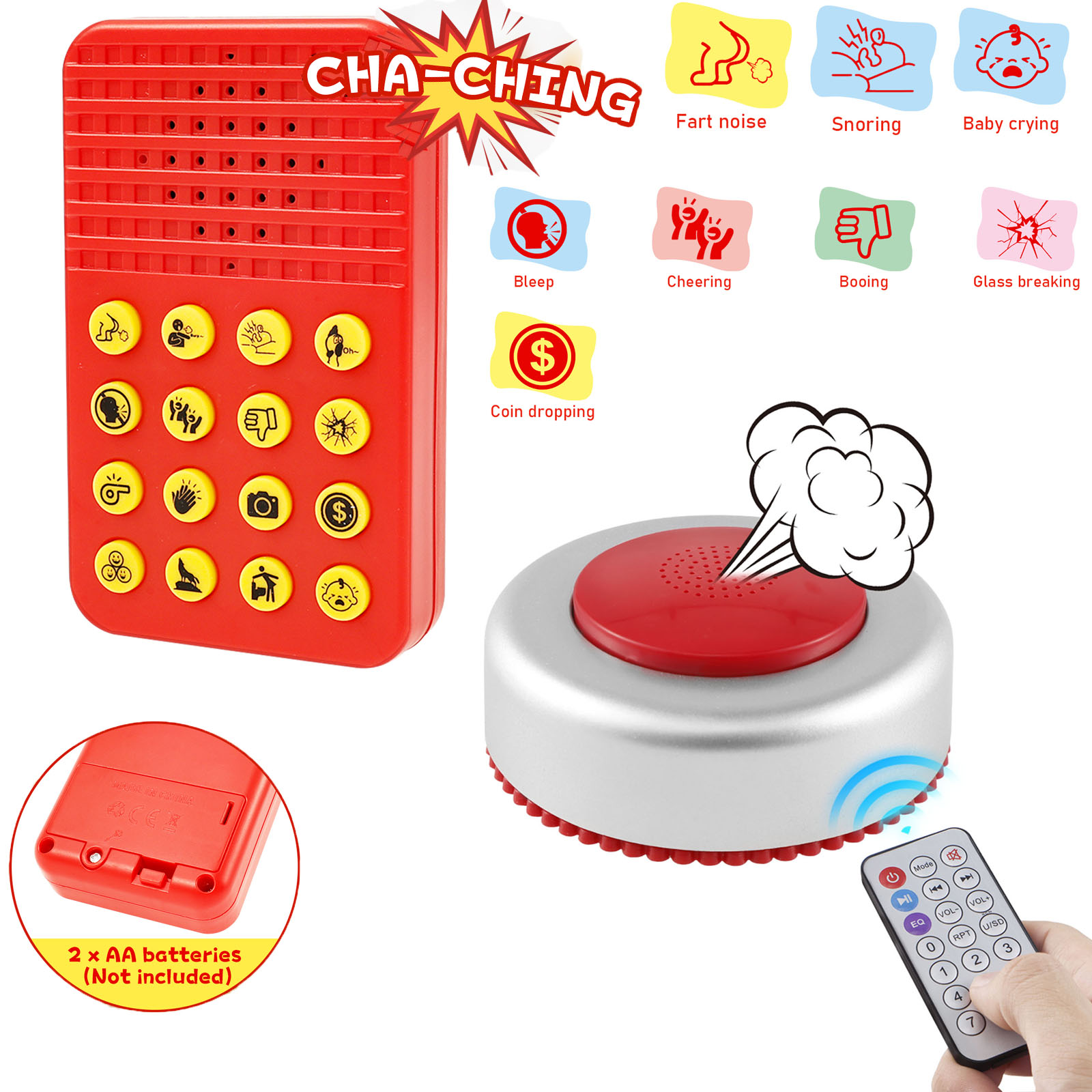 Funny Sound Effects Machine Re - Party Games Adult Birthday recension och pris
