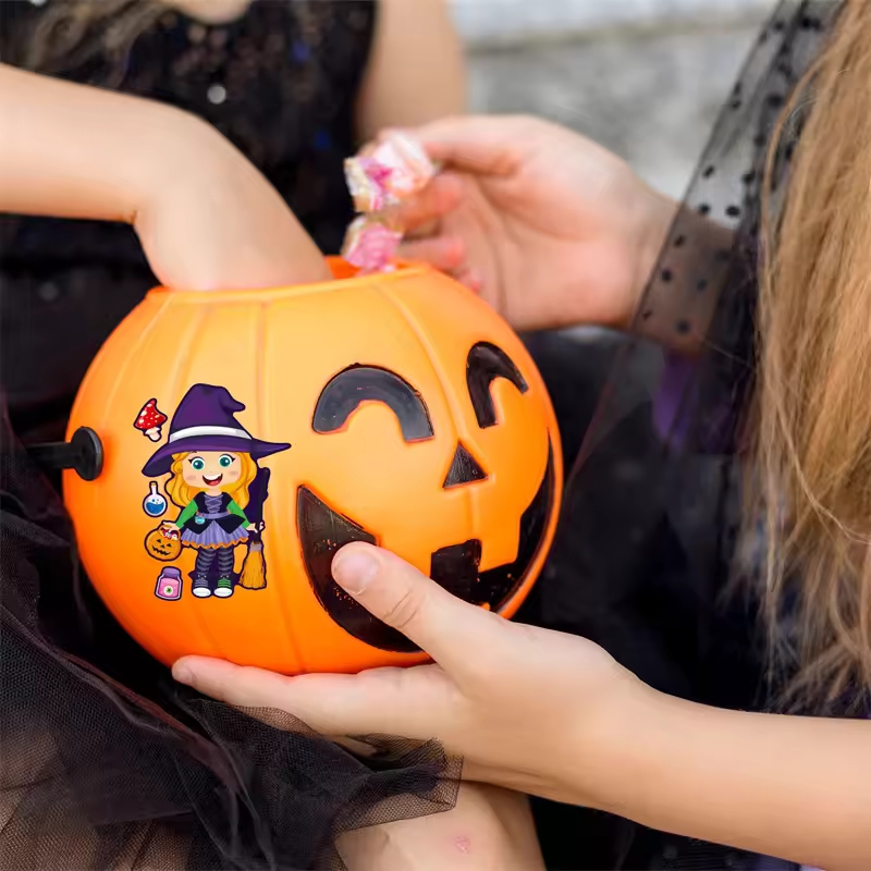 8~40Sheets Halloween Stickers  - Party Games No Supplies recension och pris
