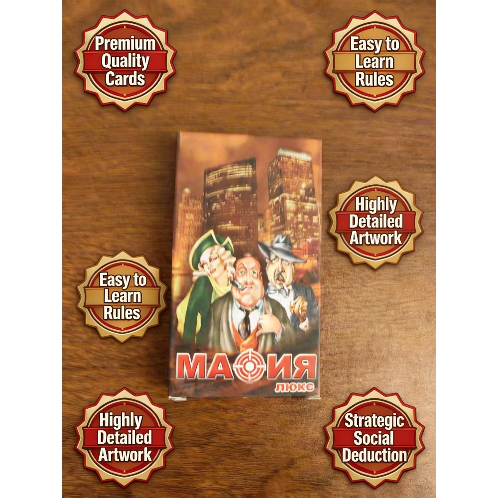 Mafia Party Game - Russian Edi - Party Games Mafia recension och pris