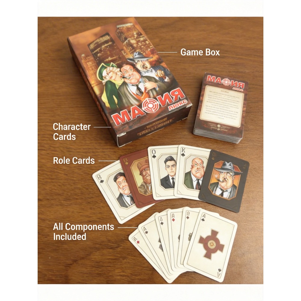 Mafia Party Game - Russian Edi - Party Games Mafia recension och pris