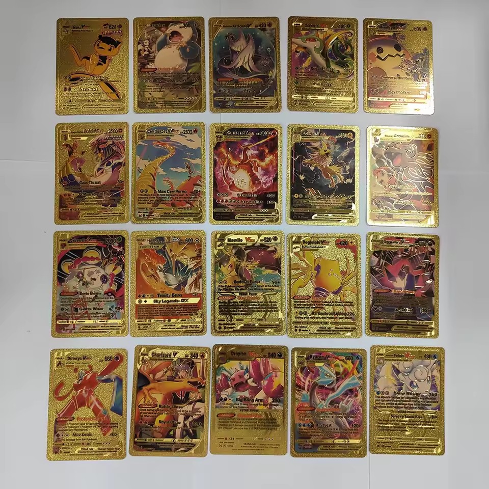New 55PCS Pokémon Cards Vmax G - Party Games In Spanish recension och pris