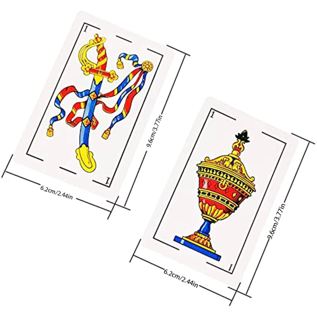 1 Deck of Authentic Spanish Na - Party Games In Spanish recension och pris