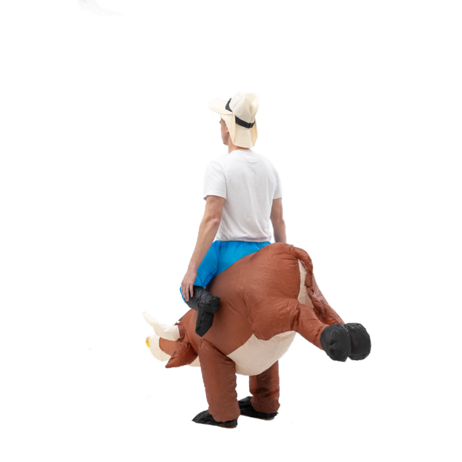 Fun Inflatable Cowboy Costume  - Party Games In Spanish recension och pris