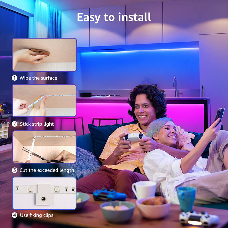 USB RGB LED Strip SMD3535 With - Party Games App recension och pris
