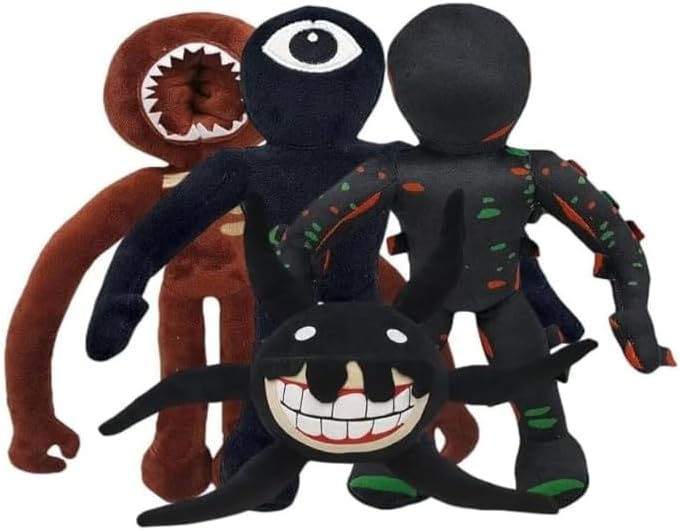 4PC Doors Plush Toys, Monster  - Party Games Adult Birthday recension och pris