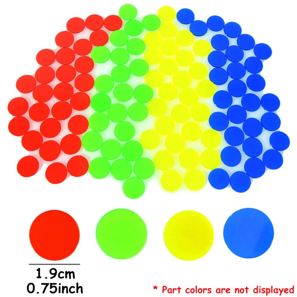 100Pcs New Plastic Round Count - Party Games Bingo recension och pris