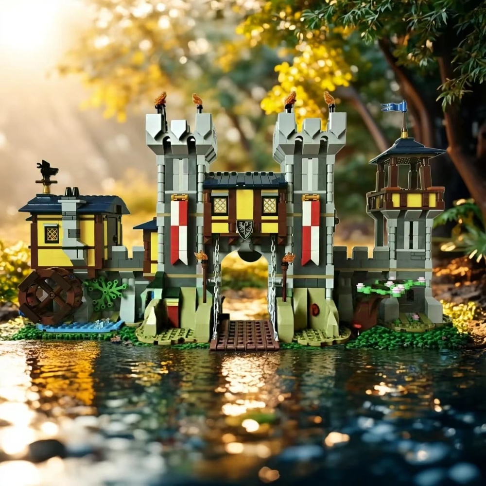 1426pcs New Medieval Castle Ar - Party Games Young Adults recension och pris