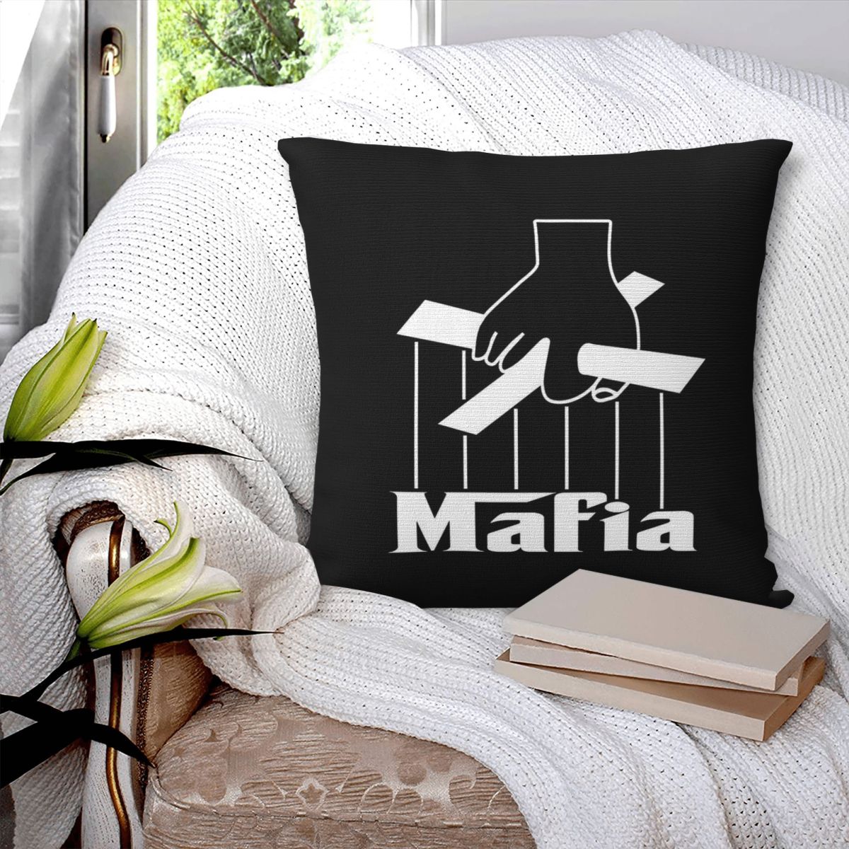 Mafia Party Game Square Pillow - Party Games Mafia recension och pris