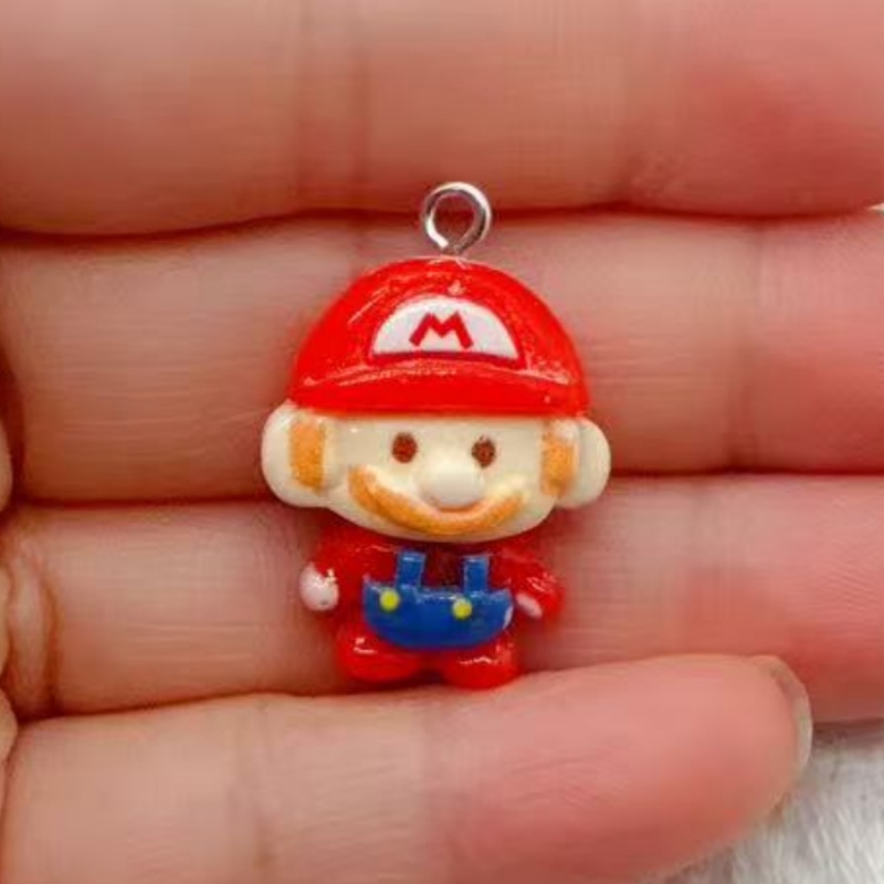 10pcs resin cartoon pendant, D - Party Games Birthday recension och pris