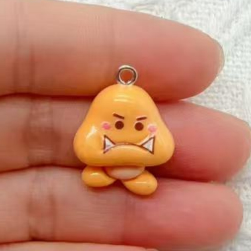 10pcs resin cartoon pendant, D - Party Games Birthday recension och pris