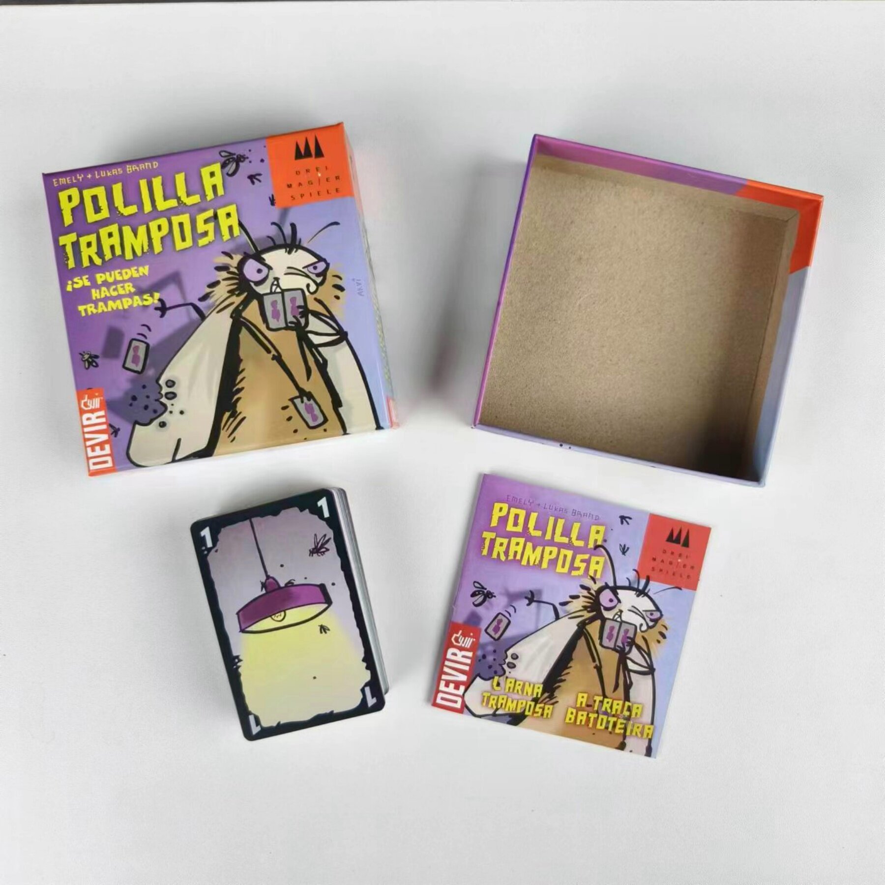 Spanish Card Game Polilla Tram - Party Games In Spanish recension och pris