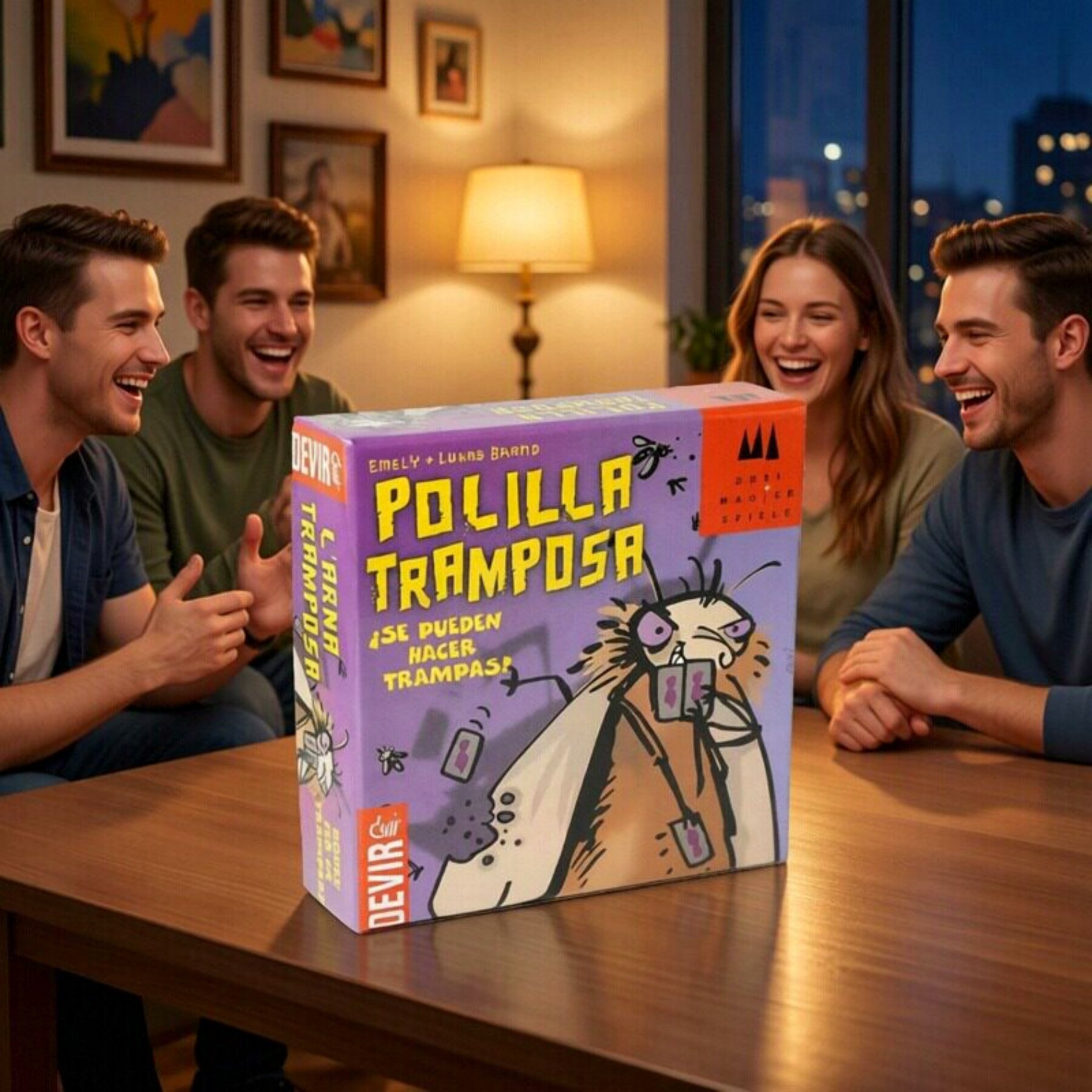 Spanish Card Game Polilla Tram - Party Games In Spanish recension och pris