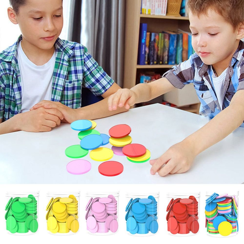 100pcs Plastic Counting Chips  - Party Games Bingo recension och pris