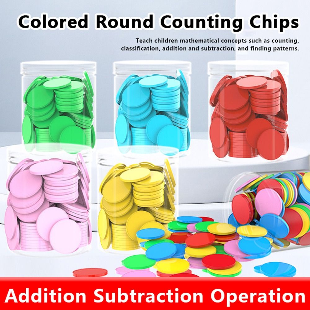 100pcs Plastic Counting Chips  - Party Games Bingo recension och pris