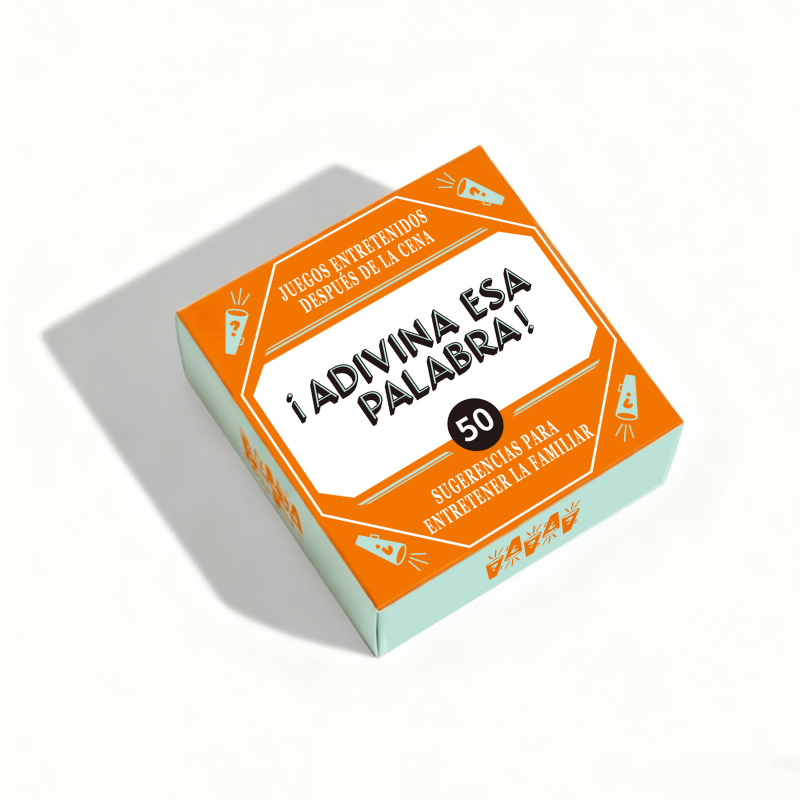 Spanish Word Guessing Board Ga - Party Games In Spanish recension och pris