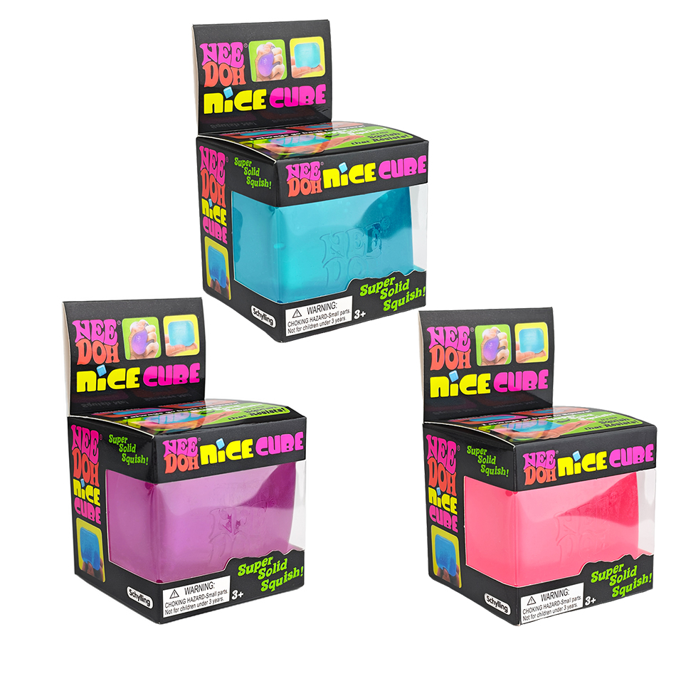 Needoh Nice Cube Stress Reliev - Party Games Young Adults recension och pris